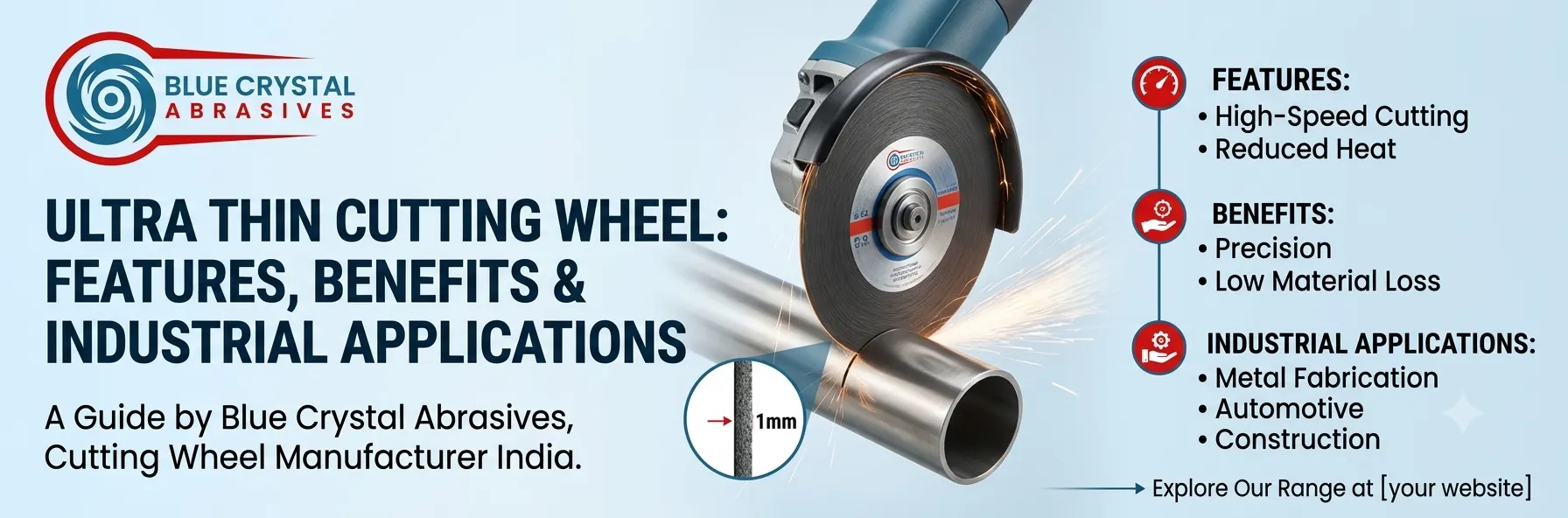 Ultra Thin Cutting Wheel: Features, Benefits & Industrial Applications 